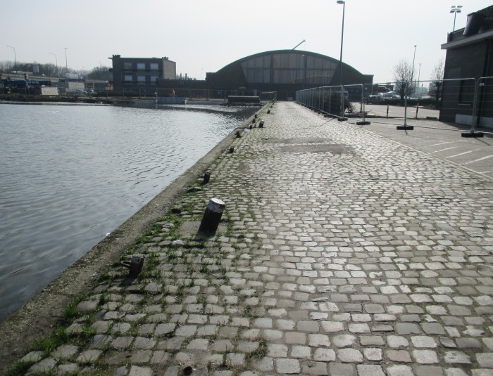 De huidige kade aan het Lobroekdok © AG VESPA